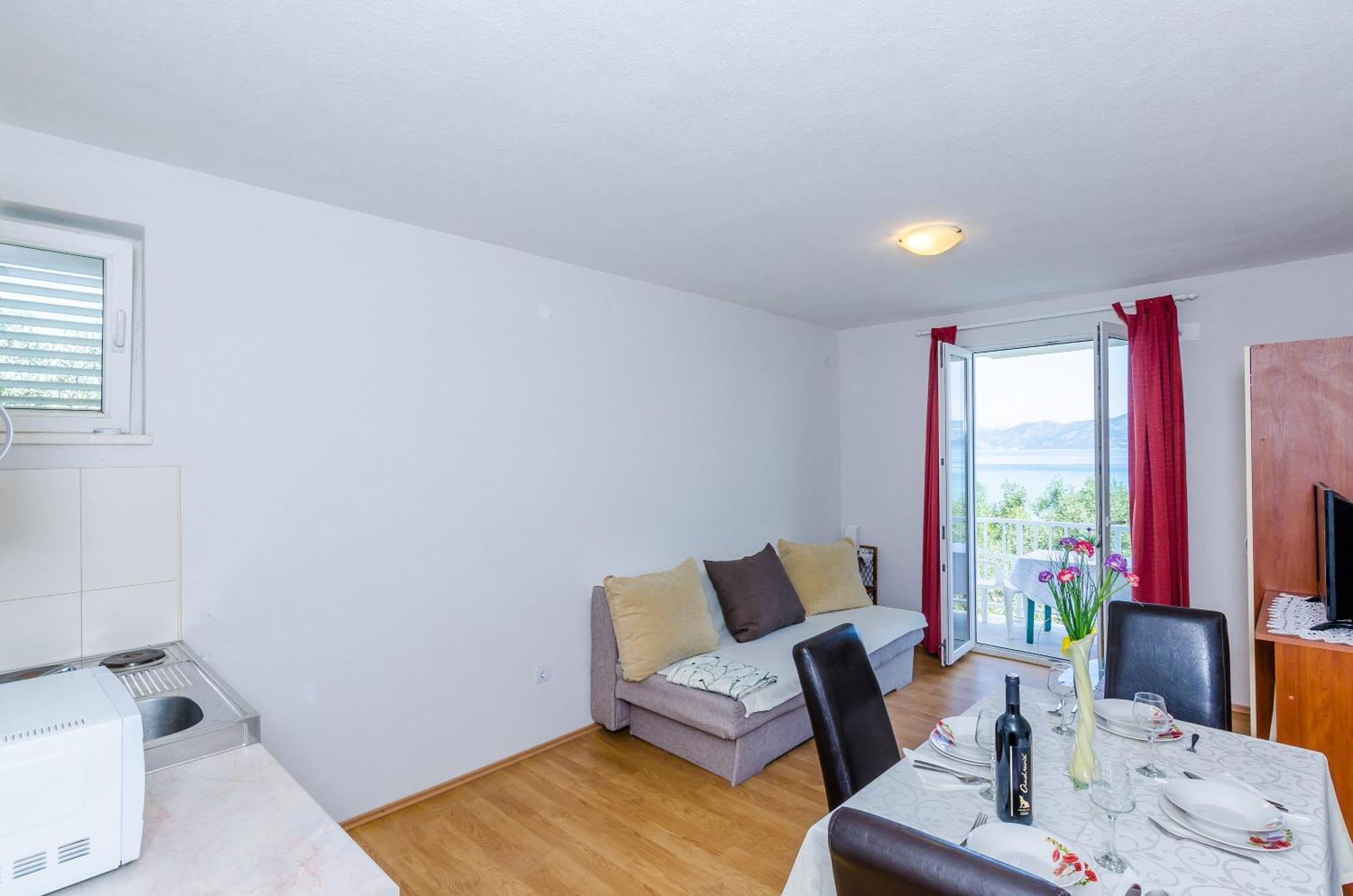 Apartments Glavor Drače Rom bilde